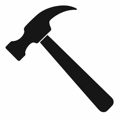 hammer on white