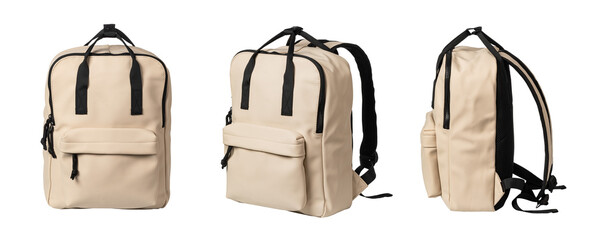 backpack isolated on white