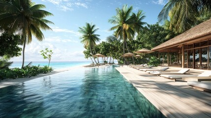 Luxury Tropical Getaway: Infinity Pool Paradise