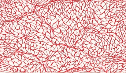 A mesmerizing pattern of hearts arranged in a dynamic