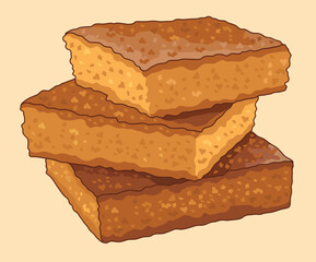 Cornbread Corn Bread Pieces Cornbreads