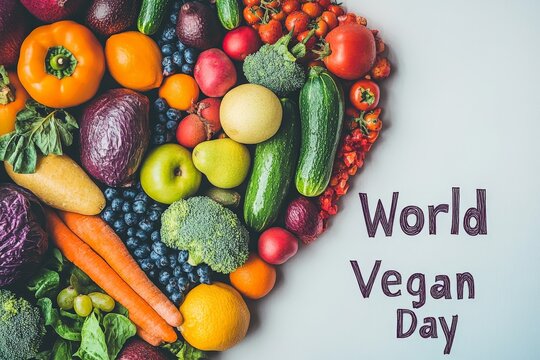 background world vegan day