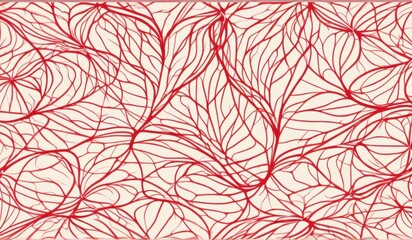 A mesmerizing pattern of hearts arranged in a dynamic