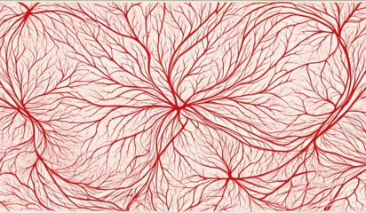 A mesmerizing pattern of hearts arranged in a dynamic