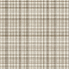 Abstract checkered, beige background. Beige canvas fabric for background, linen fabric texture. Vector.