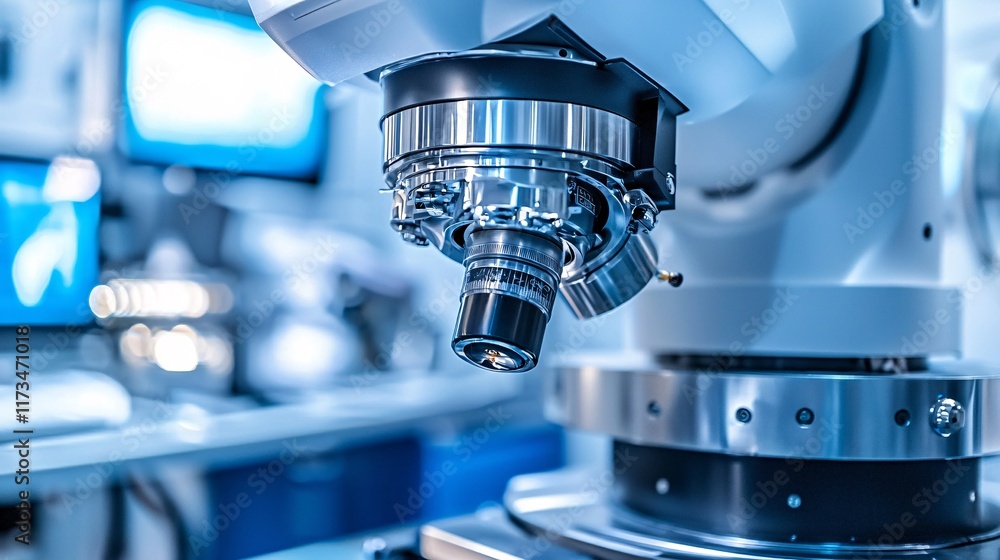 Leinwandbilder heart-lung machine in operation during an open-heart surgery stock photo with side copy space