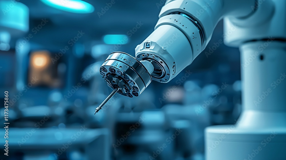 Aufkleber Operating tools used during a stitching procedure in a clean environment Stock Photo with side copy space