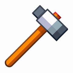 hammer isolated on white