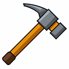 hammer isolated on white
