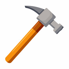 hammer isolated on white