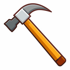 hammer isolated on white