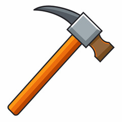 hammer isolated on white