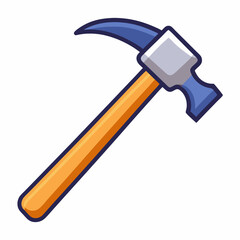 hammer isolated on white