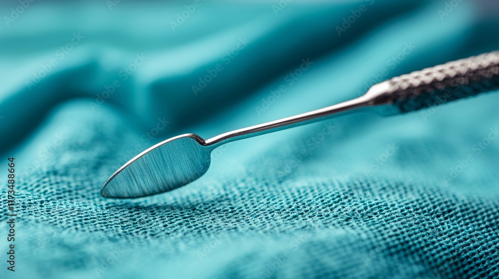 Aufkleber clean and sterile hospital environment with preparation for a minimally invasive surgical procedure 