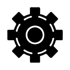 Unique Cogwheel Vector Illustration for Creative Uses