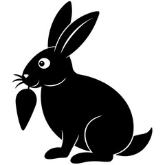 Unique Rabbit and Pineapple Vector for Nature-Themed Projects