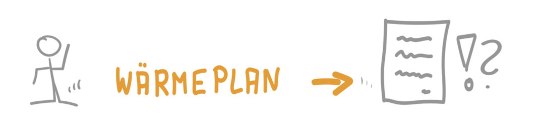 Kommunale W?rmeplanung Plan Banner