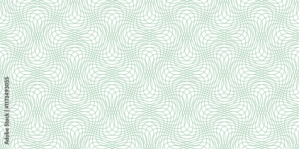 Aufkleber vector certificate texture. seamless geometric banknote pattern.