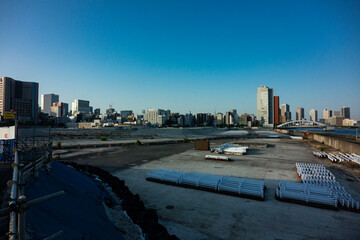 2024東京、築地市場跡地、再開発される東京都中央区築地