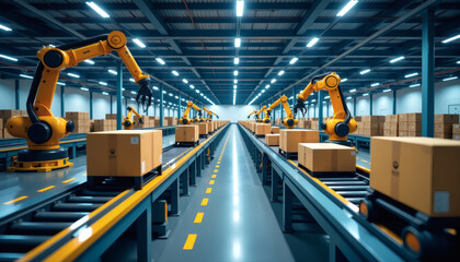 Automated Cargo Management Logistics Flow