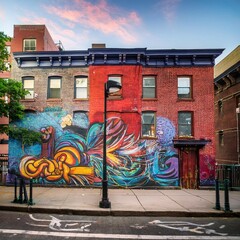 graffiti on the wall