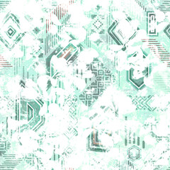 Abstract seamless patterns