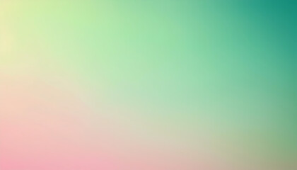 Pastel Green Pink Gradient Background  Soft Color Blend for Design Projects