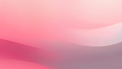Abstract Pink and Purple Gradient Background with Soft Waves