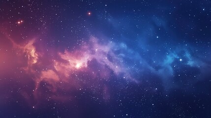 Obraz premium The amazing colors of the galaxy background with realistic cinematic lighting.