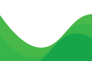 abstract green background with waves