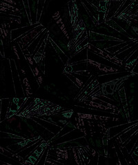 Abstract seamless patterns