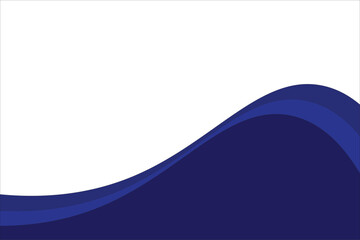 Naklejka premium abstract blue wave