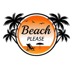 Obraz premium summer beach background