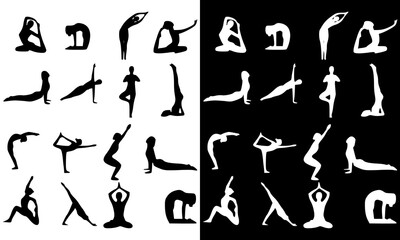 yoga symbol icon to awaken energy from within