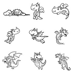 little dragon icon a symbol of creativity and strength