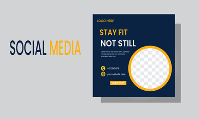  Modern Social Media banner template can be edited. Anyone can use this design easily. Promotional web banners for social media. Elegant sale and
