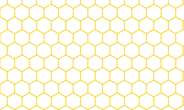 abstract yellow outline polygon pattern suitable for background.