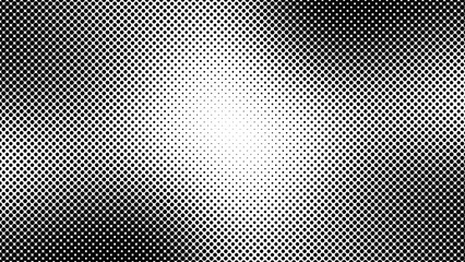 Black and white dotted halftone background PNG

