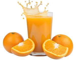 orange juice and orange