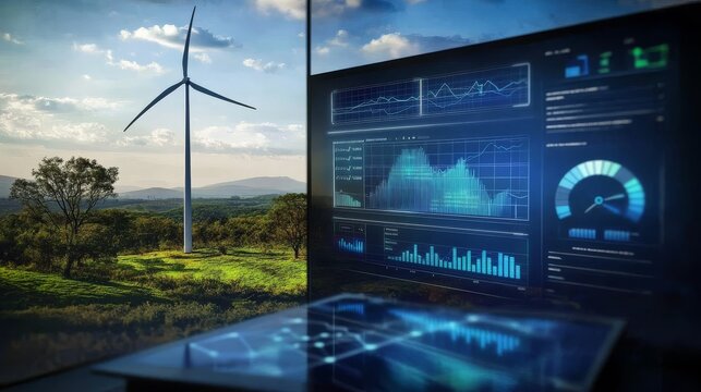 Detailed Energy Analytics Enhancing Wind Turbine Efficiency