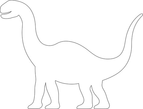 recommend clip art: Dinosaur silhouette design illustration