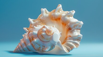 Obraz premium sea shell isolated on white background