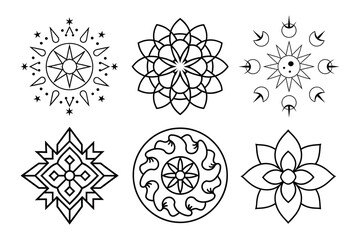 Premium Mandala Vector Pattern Pack