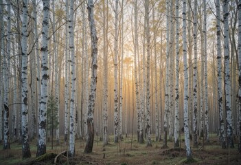 Fototapeta premium trees in the forest
