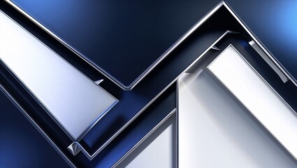 Obraz premium A Futuristic, Luxury-Inspired Abstract Background: Seamless Fusion of Sleek Lines, High-End Textures, and Elegant Tones for a Sophisticated and Dynamic Visual Experience