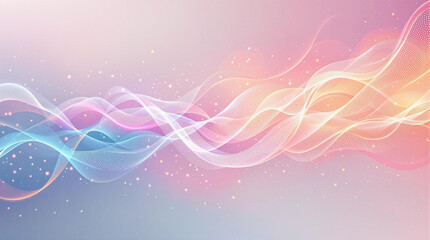 Abstract Thought Streams: Flow of Ideas, Creative Flow, Light Background, Stream, Creative, Flow, Modern, Unique Wallpaper