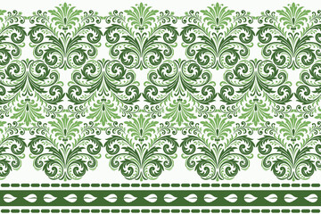 abstract seamless floral pattern with vintage botanical and ethnic motifs geometric artwork for fabric design fashion textiles wallpaper