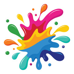 Naklejka premium Vector colorful background design. illustration vector design