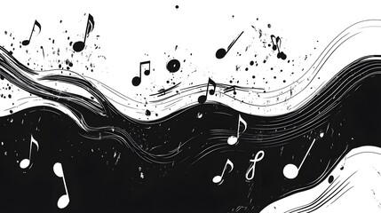 Black and white illustration for World Jazz Day