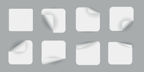 A comprehensive collection of Paper Corner Peel Templates tailored specifically for Design projects